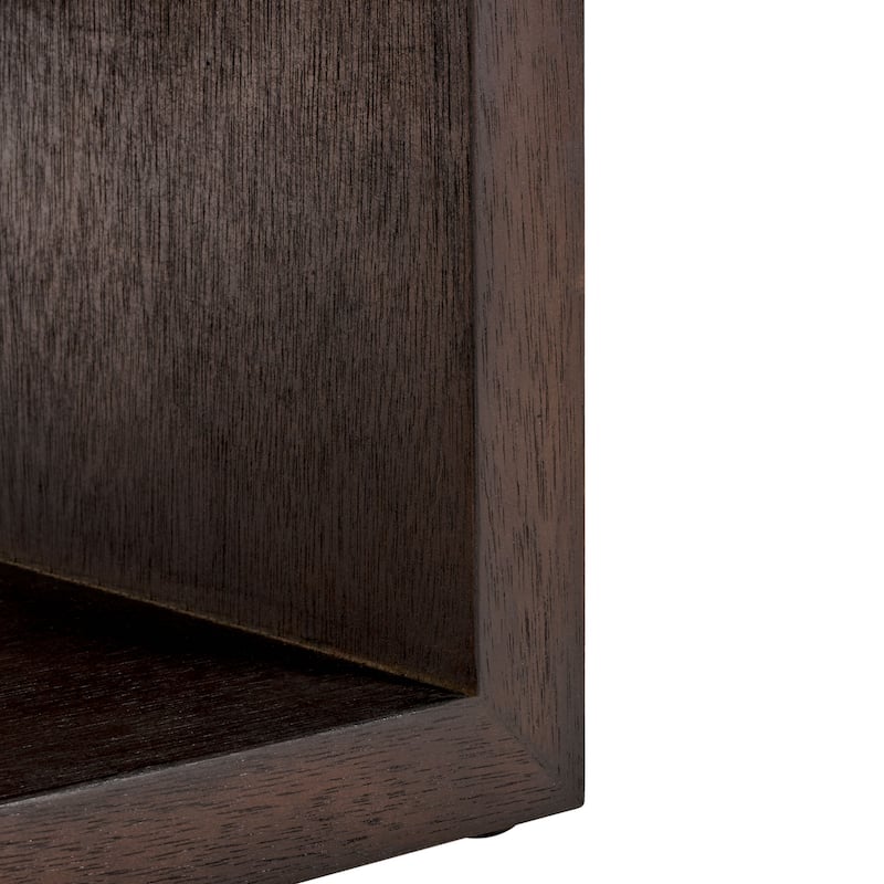 SAFAVIEH Unique 2-Shelf Single Drawer Nightstand