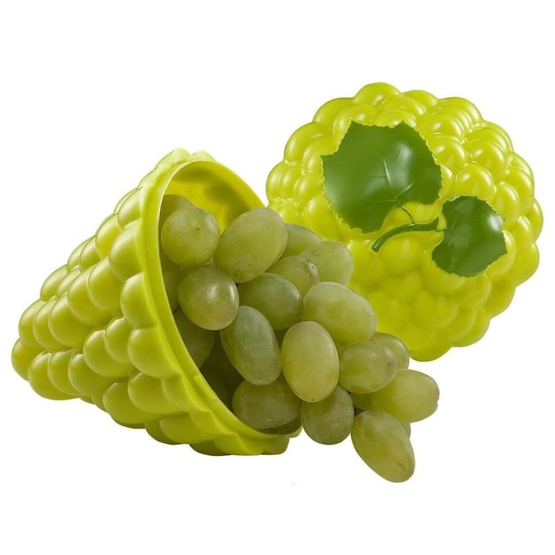 Hutzler Grapes To-Go Lunch Snack Storage Container - Green