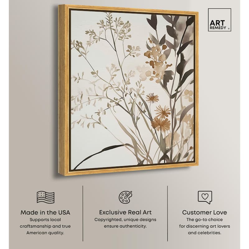 Meadow's Murmur I Canvas by Art Remedy