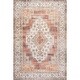 preview thumbnail 2 of 16, Nuloom Noemie SplashGuard Vintage Medallion Machine Washable Area Rug