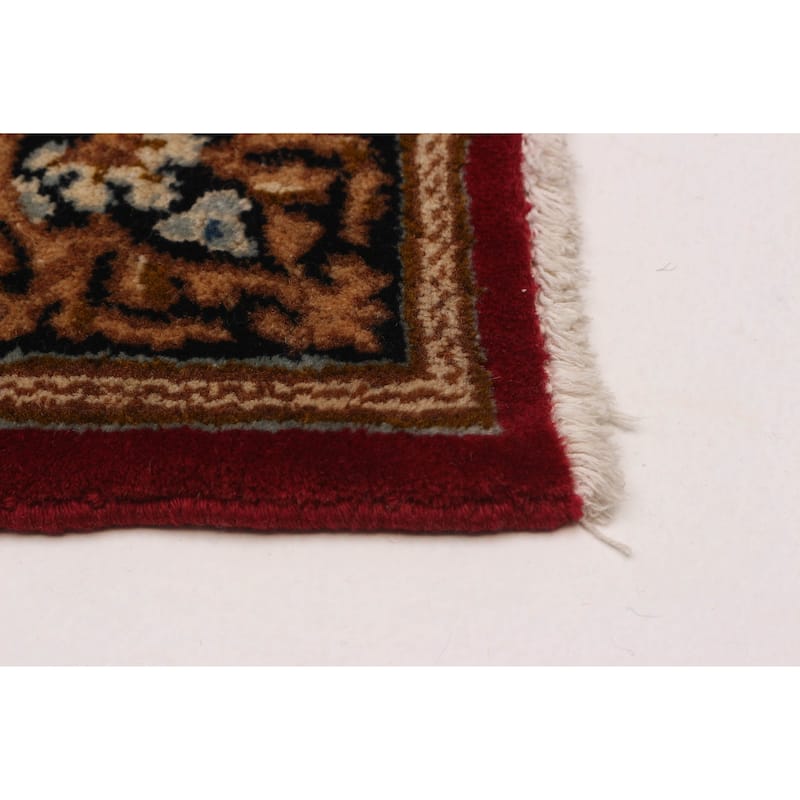 ECARPETGALLERY Hand-knotted Anatolian Vintage Red Wool Rug - 2'7 x 13'1