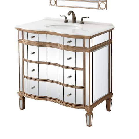 36" Asselin Bathroom Sink Vanity