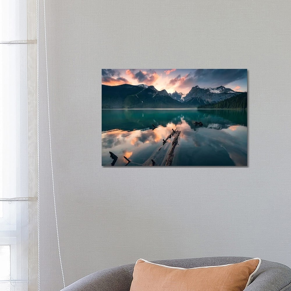 iCanvas "Burning Emerald" by Stefan Hefele Canvas Print