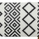 preview thumbnail 4 of 5, Black Wood Bohemian Accent Chair - 28 x 30 x 30