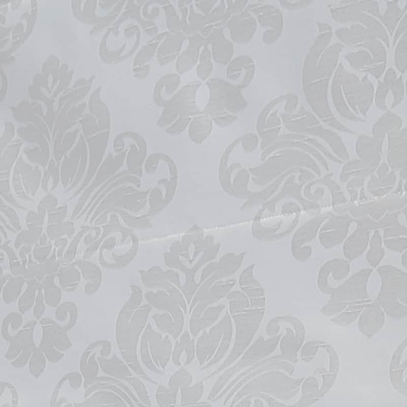 Damask Room Darkening Roman Shade