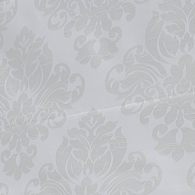 Damask Room Darkening Roman Shade