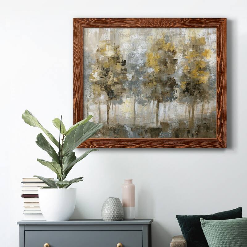 Linen Trees-Premium Framed Canvas - Ready to Hang
