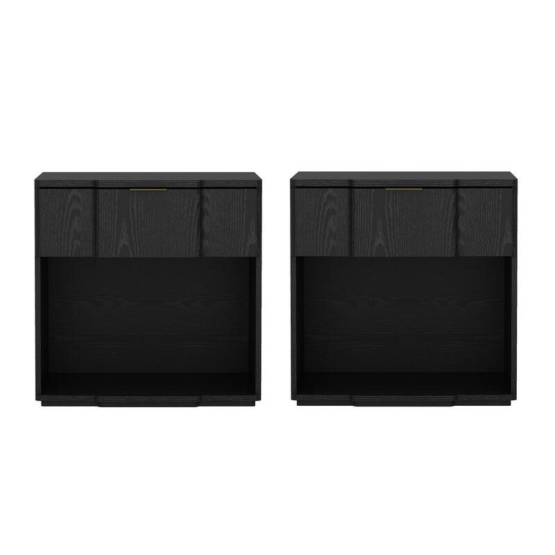 Manhattan Comfort Clive 22 Inch 1 Drawer Nightstand