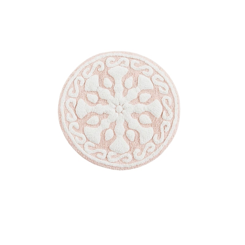 Madison Park Marrakesh Medallion Cotton Tufted Bath Rug