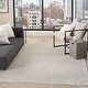 preview thumbnail 4 of 13, DKNY Grand Street Indoor only Cream / Ivory Geometric Area Rug