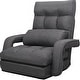 preview thumbnail 10 of 10, Adjustable 6-Position Floor Chair Folding Lazy Gaming Sofa,Indoor Chaise Lounge Sofa