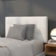 preview thumbnail 35 of 36, Quilted Tufted Upholstered Headboard White - Twin