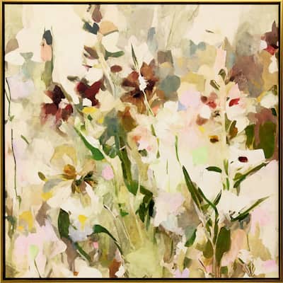 Modern Wildflower - Giclee on Canvas