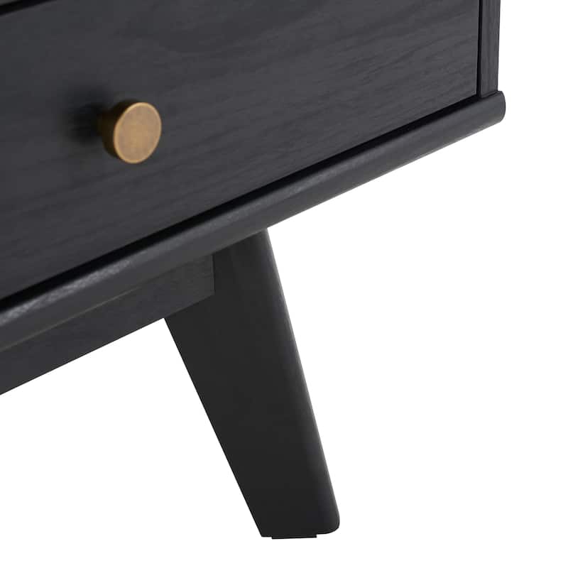 SAFAVIEH Alatar 3-Drawer Entertainment TV Media Stand (65" Flatscreen TV) - 58.7 in. x 15.2 in. x 23.9 in.