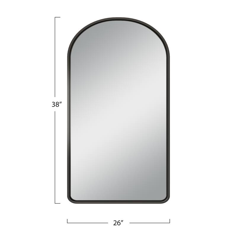 Modern Deep Rectangle Round Corner Wall Mirrors for Bathroom Mirror