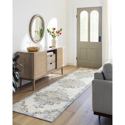 Livabliss Ankara Traditional Medallion Area Rug