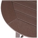 preview thumbnail 15 of 111, Polytrends Laguna Hdpe All Weather Outdoor Patio 35" Round Counter Table
