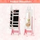 preview thumbnail 6 of 18, Costway Kids Vanity Set Princess Makeup Dressing Table and Chair Set - See Details