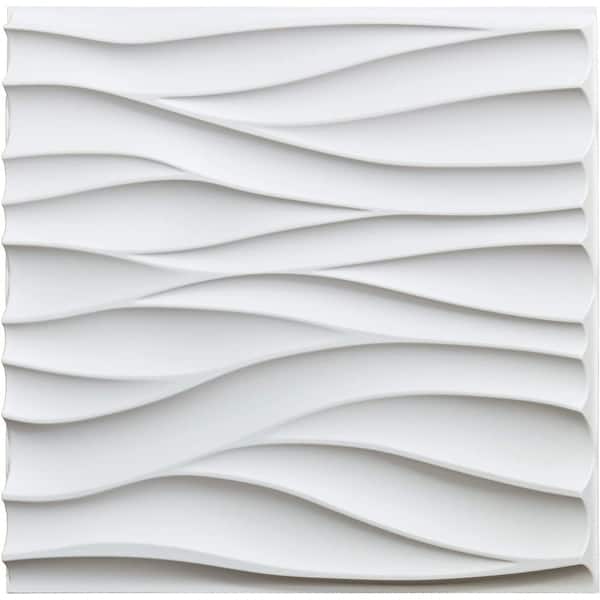 Art3d Decorative 3D Wall Panels PVC Art Design Pack of 12 Tiles 32 Sq ...