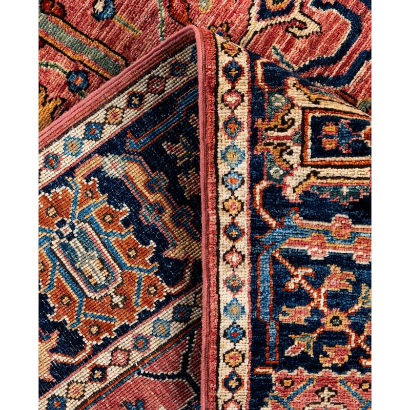 Serapi One-of-a-Kind Hand-Knotted Area Rug - Pink - 4' 2" x 5' 10"