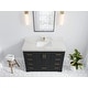 preview thumbnail 112 of 161, Willow Collection 48 in W x 22 in D x 36 in H Boston Single Bowl Sink Bathroom Vanity with Countertop