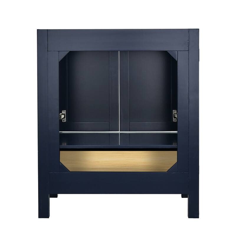 StarrySky 30 inch Undermount Single Sink Bathroom Vanity with Engineered Carrara Marble Top