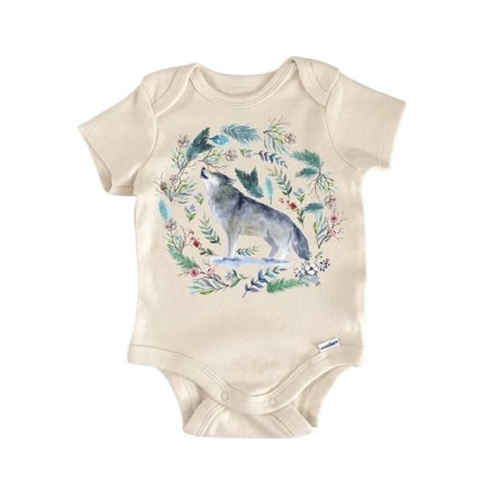 Wolf Wolfpack Wolves - Baby Boy Girl Clothes Infant Bodysuit Funny Cute Newborn