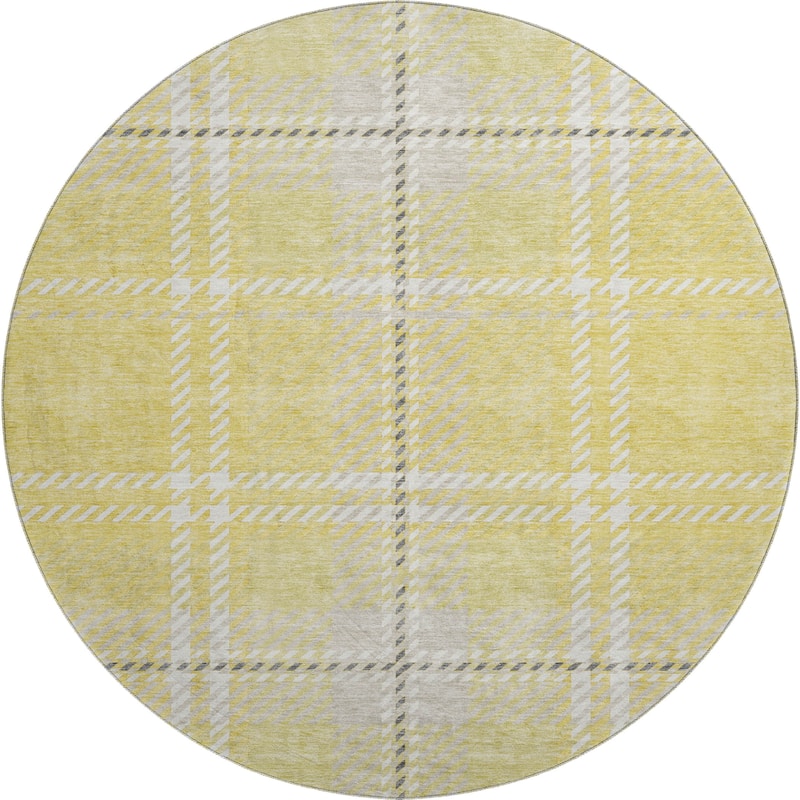 Premium Washable Super Soft Plaid Mayfield Rug