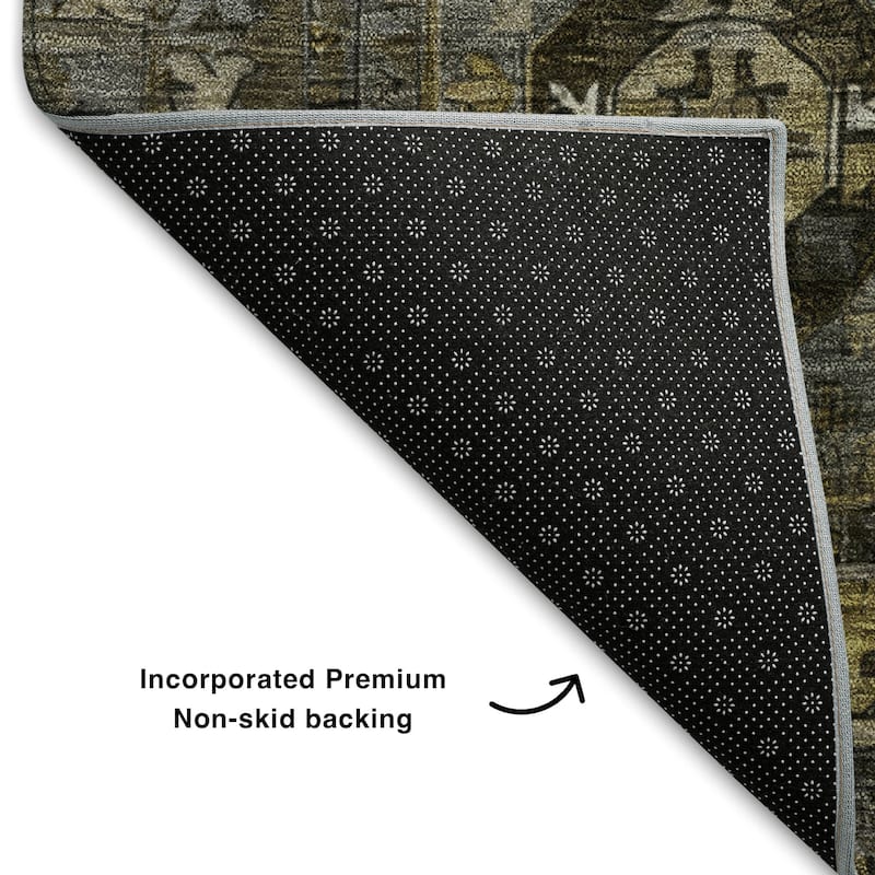 Premium Washable Super Soft Traditional Global Mayfield Rug