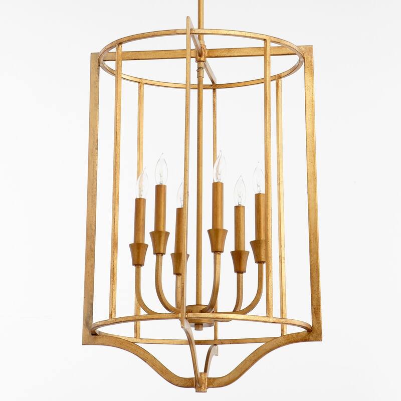 Quorum International 6814-6 Marquee 6 Light 18" Wide Taper Candle