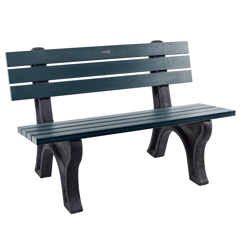 HIGHWOOD PROFESSIONAL Aurora Traditional 4ft Park Bench - Federal Blue