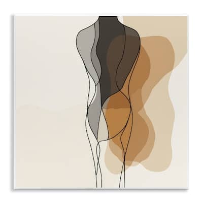 Stupell Earthy Neutrals Pattern Wall Plaque Art Design By LSR Creative Studio