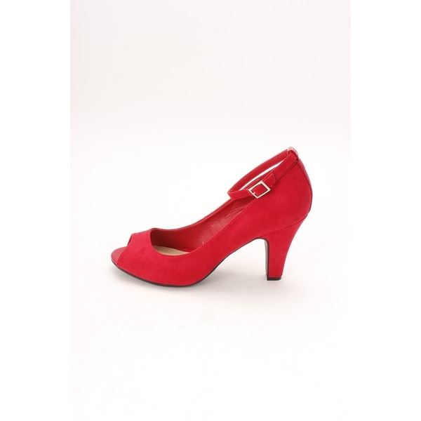 American Rag Womens WILLA Peep Toe Ankle Strap Classic Pumps