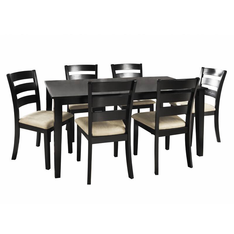 Wilmington Black Wood Dining Set by iNSPIRE Q Classic