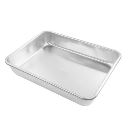 Martha Stewart 12 Inch x 8.75 Inch Aluminum Roaster Pan