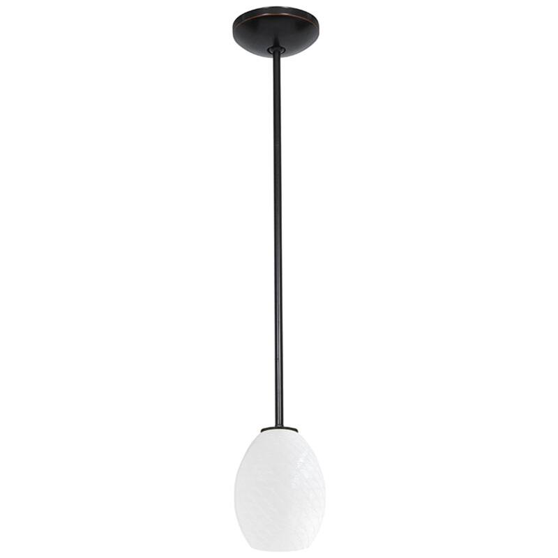 Access Lighting Brandy FireBird 6" Wide Mini Pendant - Rod Hung