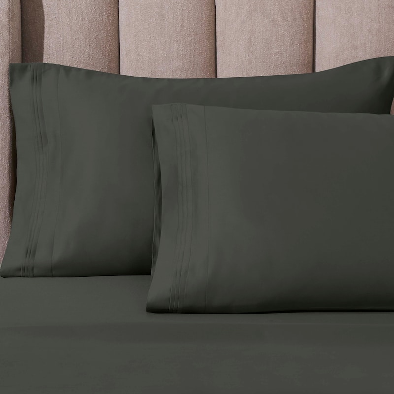 Superior Egyptian Cotton 1000 Thread Count Deep Pocket Solid Sheet Set