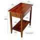 preview thumbnail 23 of 23, Porch & Den Holly Hill Solid Acacia Recliner End Table