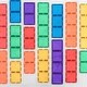 preview thumbnail 3 of 4, Connetix Magnetic Tiles Rainbow Rectangle Pack, 18 Pieces