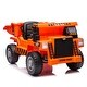 preview thumbnail 51 of 78, 12V Ride-On Dump Truck for Kids, Remote Control, Forward/Reverse, Bluetooth, Ages 3-8