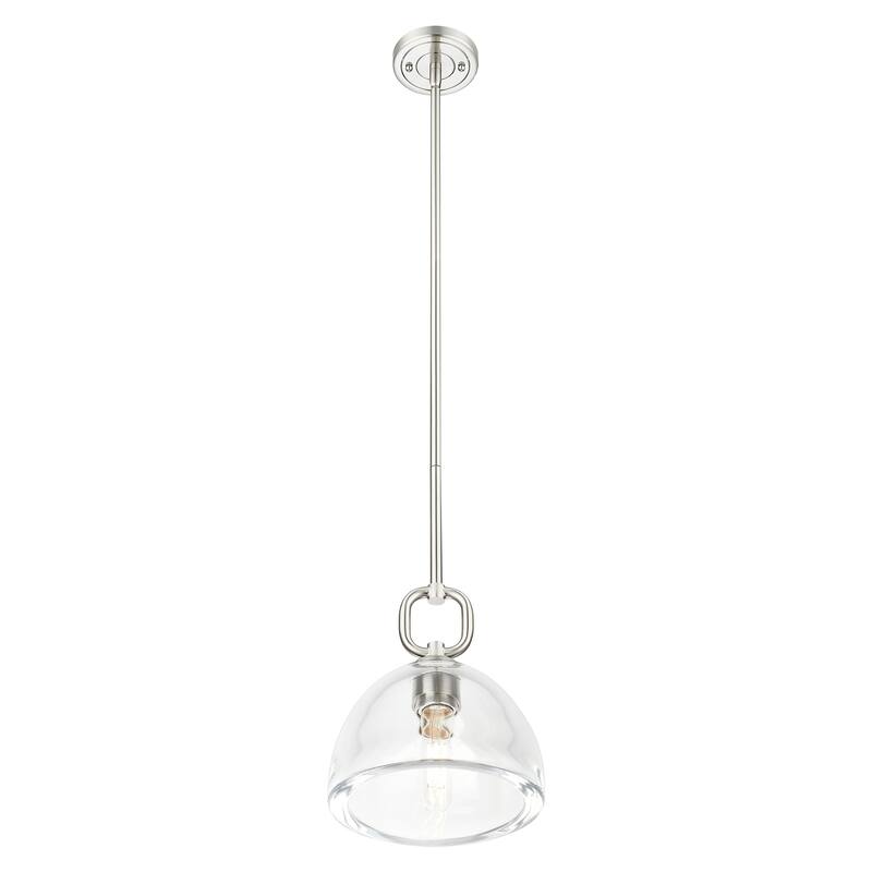 Innovations Lighting Downtown Urban - Hudson - 1 Light 8" Stem Hung Mini Pendant with Dome Shade