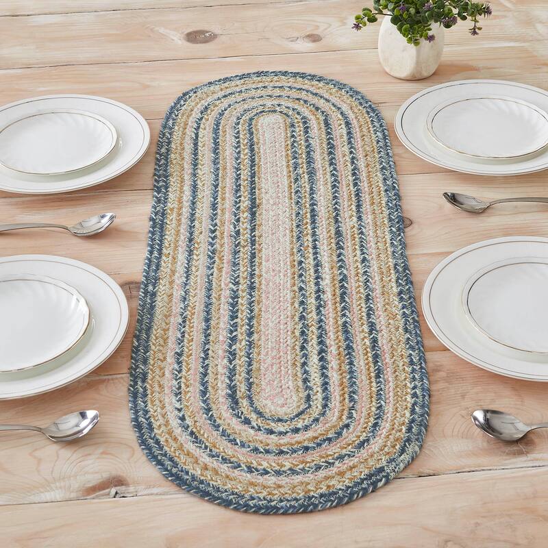 Kaila Jute Oval Runner