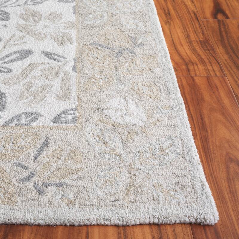 SAFAVIEH Handmade Jardin Merka Floral Wool Rug