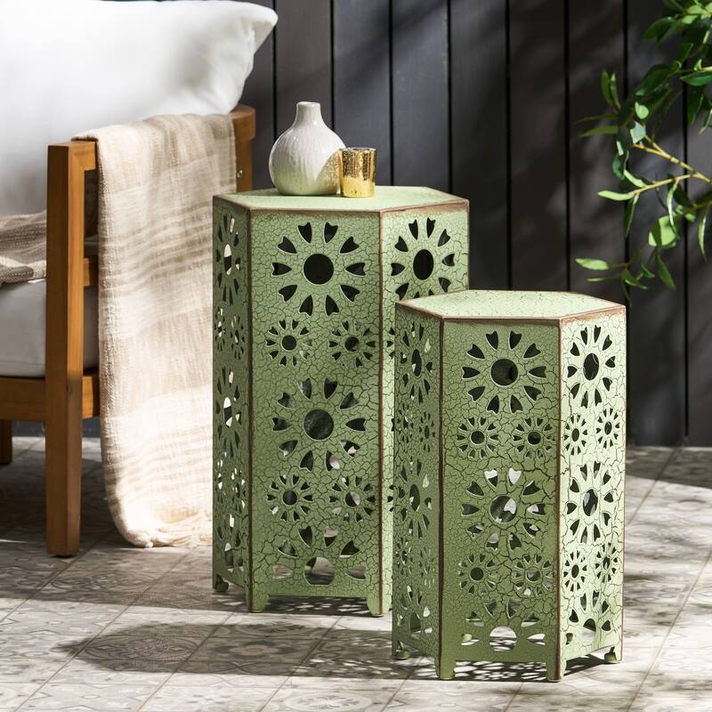 Outdoor ELIANA SIDE TABLE,2 PCS - 9.92