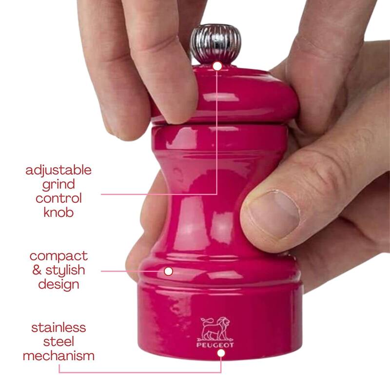 Peugeot Bistro Pepper and Salt Mill Set - 10cm - 4in.