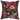 Burgundy Floral Traditional Decorative Pillow