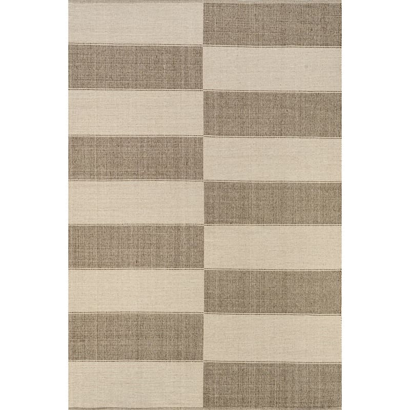 Boxelder Checked Cotton Area Rug