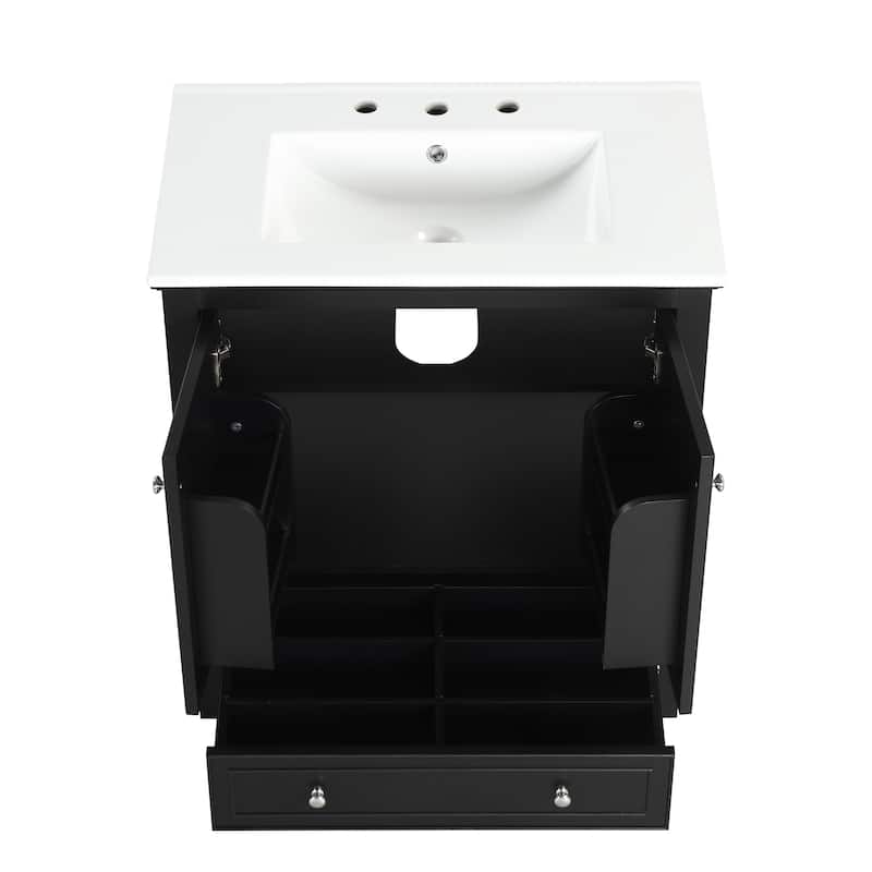Multi-functional Bathroom Cabinet with Sink Combo
