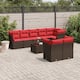 Option Brown and red With table