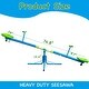 preview thumbnail 5 of 8, Swivel Teeter Totter For Age 5-8, 360 Degrees Rotating Seesaw Sit And Spin Teeter Totter, Outside Playground Equipment